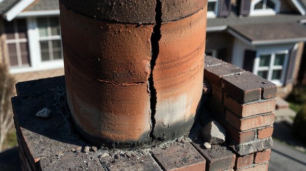 Fissures de cheminée extérieure : causes et solutions à découvrir