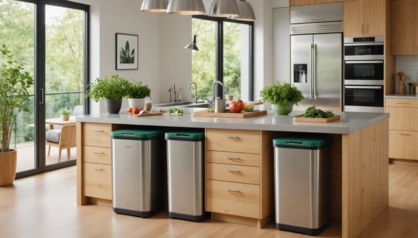 Les poubelles innovantes : style et éco-responsabilité au quotidien !